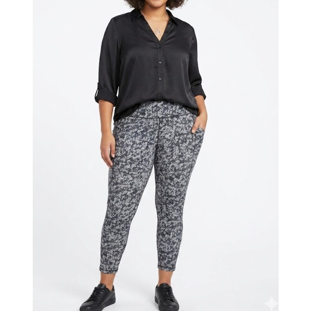 Pro Player Performance Leggings Pockets Slim Fit Athleisure Plus Size 2XL